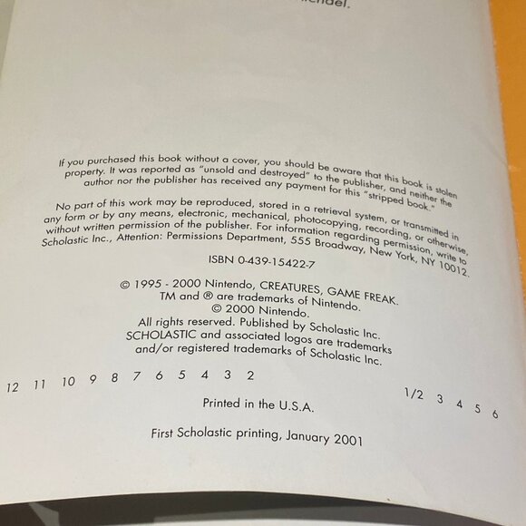 Vintage The Official Pokémon Handbook #2 & #3 Scholastic Collectible Books - Picture 11 of 16